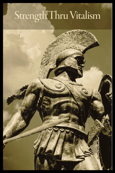 Strength Thru Vitalism warrior image